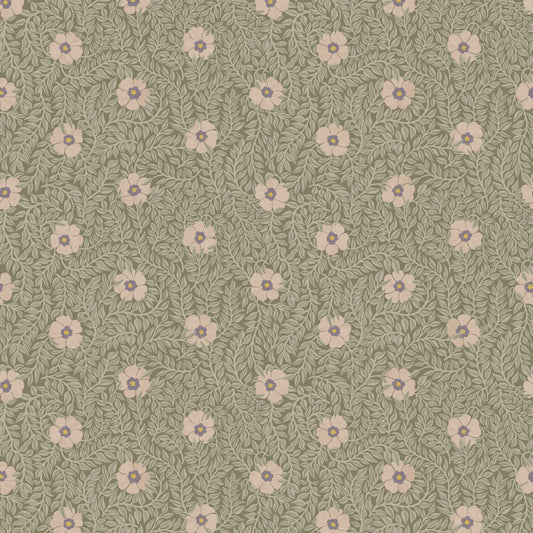 Summer Gray Wallpaper - Kicki - Soft lilac
