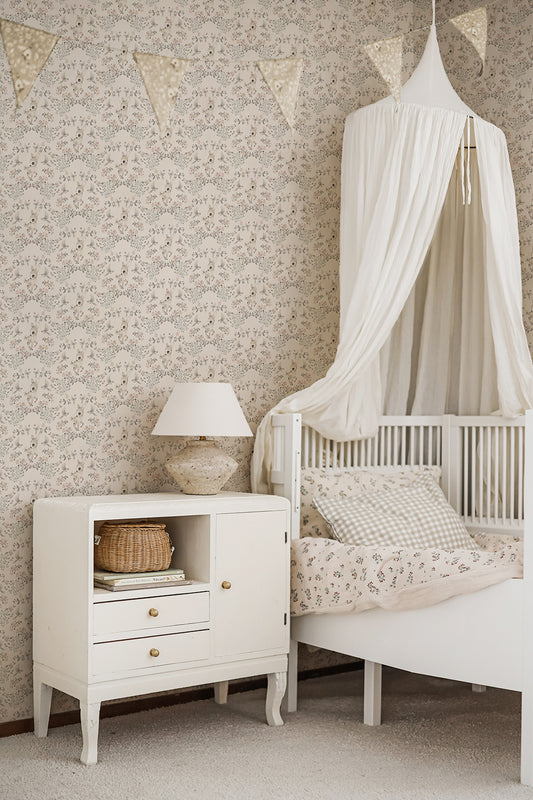 Nursery Wallpaper - Oh Deer by Mrs Mighetto