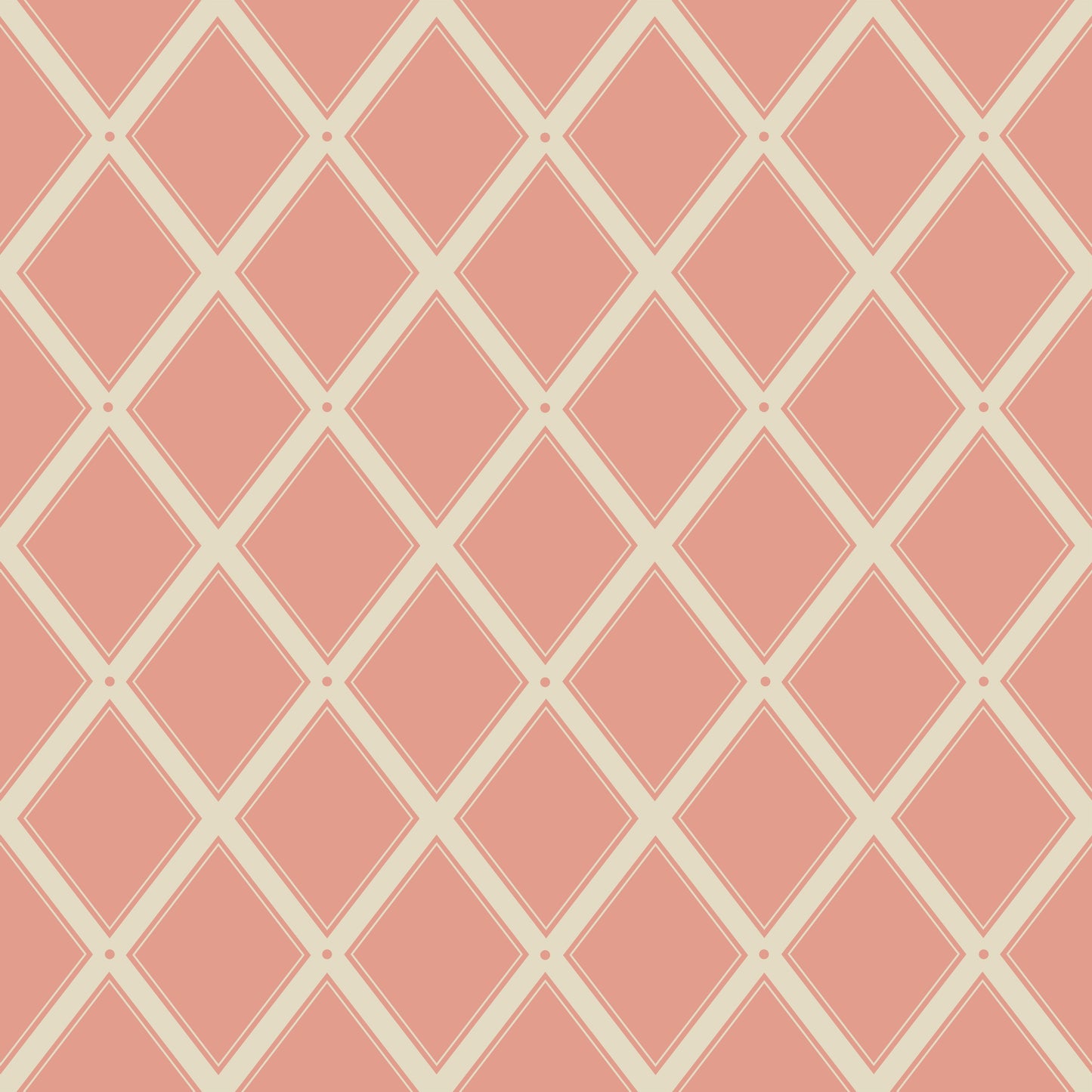 Trellis - Dusty Red