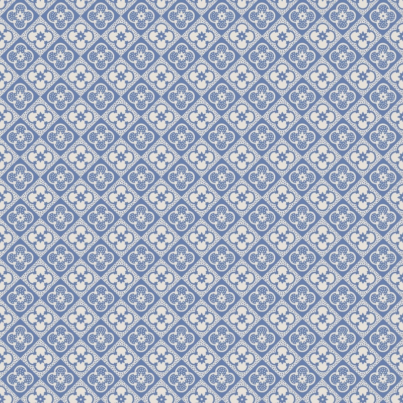 Sandberg Tapete - Lyckan, Saphir - S10150