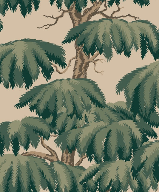 Sandberg Tapete - Alba, Emerald - S10662