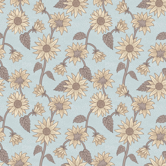 Summer Gray Wallpaper - Sunflowers - Sky