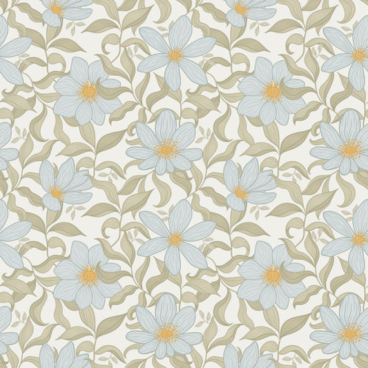 Summer Gray Behang - Fredrik - Lake