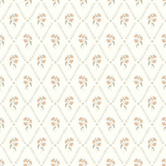 Summer Gray Behang - Eline - Lente