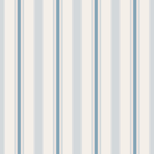 Wallpaper Stripes - Pompy - Sky