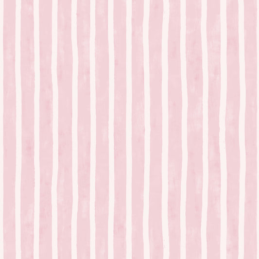 Atelier Streifen, Pinsel - Rosa