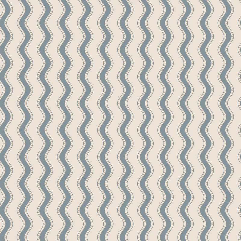 Sandberg Wallpaper - Erik - Indigo Blue