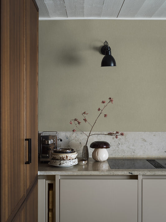 Borastapeter wallpaper  - Linen - Soft Olive