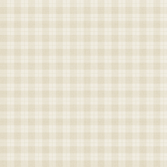 Wallpaper Checks - Kontroller - Beige