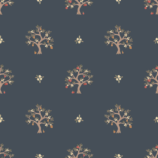 Summer Gray Behang - Annika - Nachtelijke Hemel