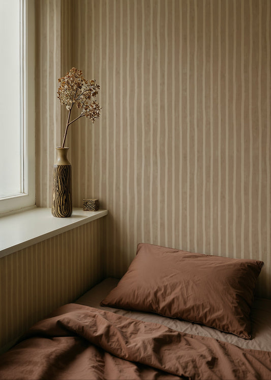 Atelier Streifen, Pinsel - Ton