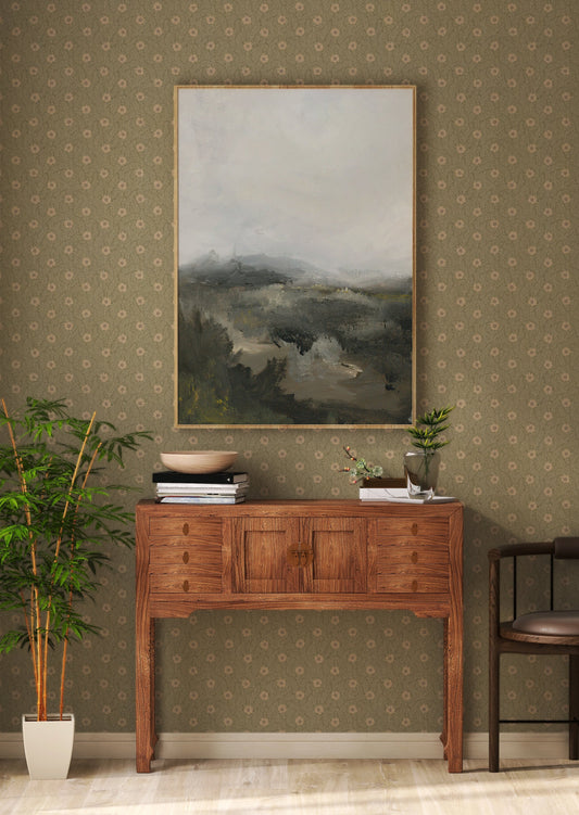 Peel & Stick Wallpaper - Kicki - Soft lilac