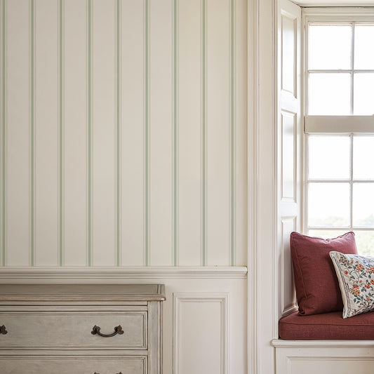 Wallpaper Stripes - Finn - Grass