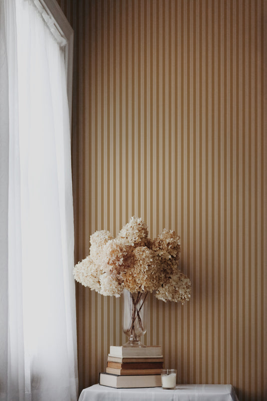 Wallpaper Stripes - Niton - Marigold