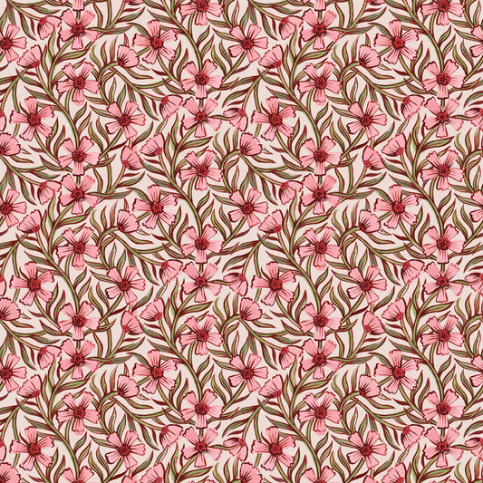 Summer Gray Wallpaper - Sweet India - Pink