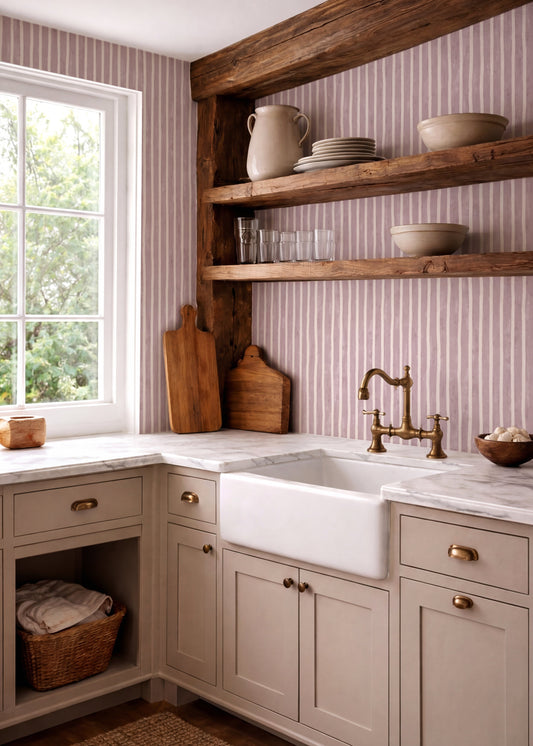 Atelier Streifen, Pinsel - Amethyst