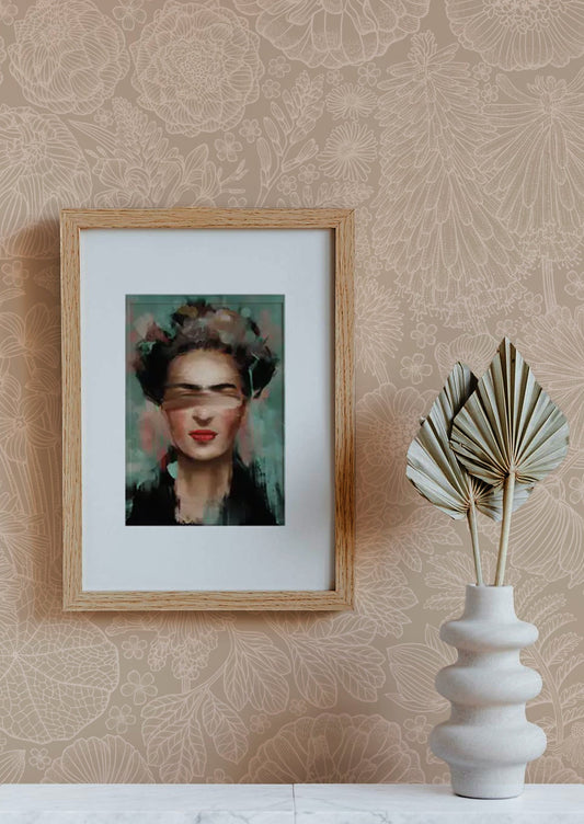 Summer Gray Behang - August - Beige