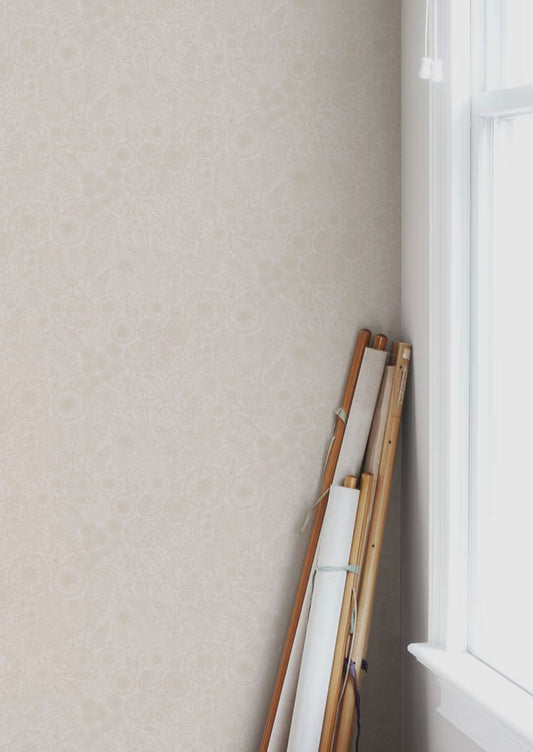 Summer Gray Behang - August - Zand