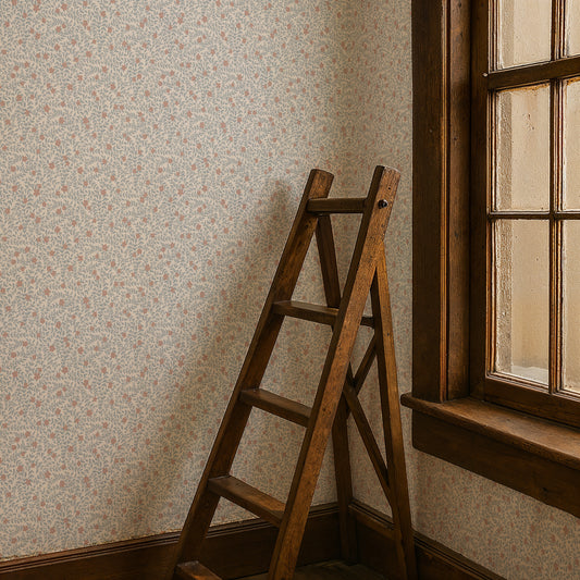 Summer Gray Behang - Lief - Blauw