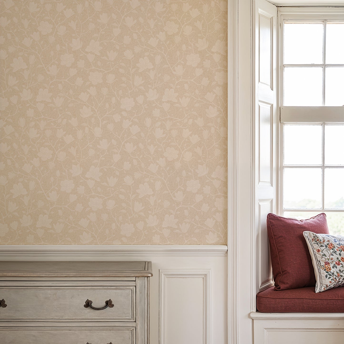 Summer Gray Wallpaper - Noah - Sand