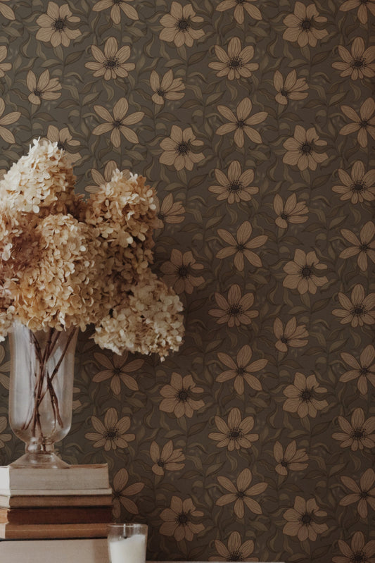 Summer Gray Wallpaper - Fredrik - Taupe