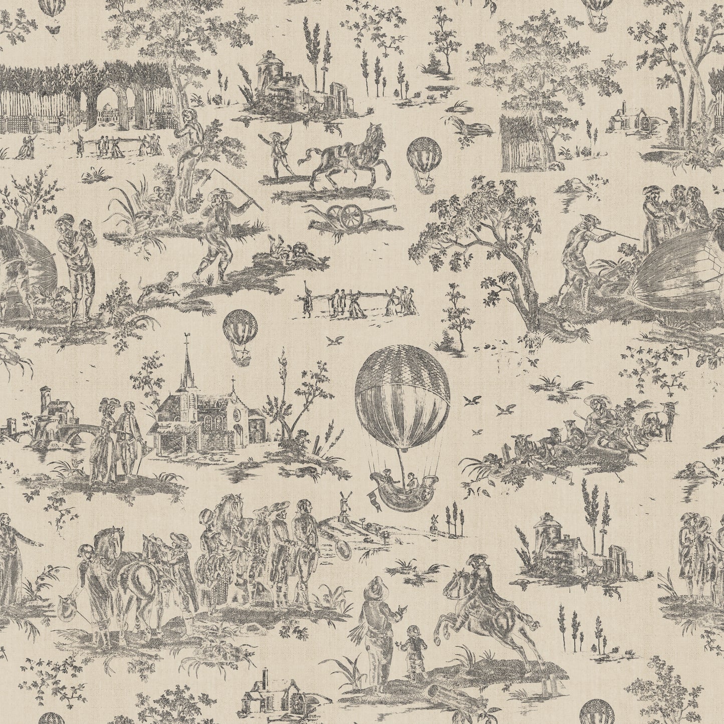 Le Ballon de Gonesse - Charcoal