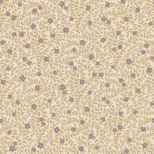 Summer Gray Behang - Lief - Violet