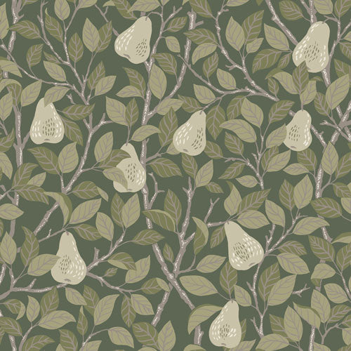 Midbec Wallpaper - Pirum - Green 13105