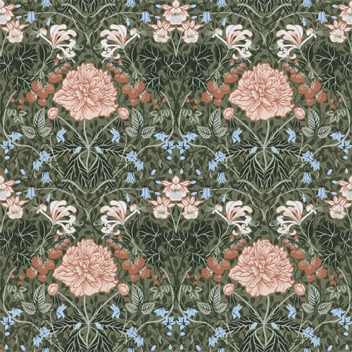 Midbec Wallpaper - Lyckebo - Green