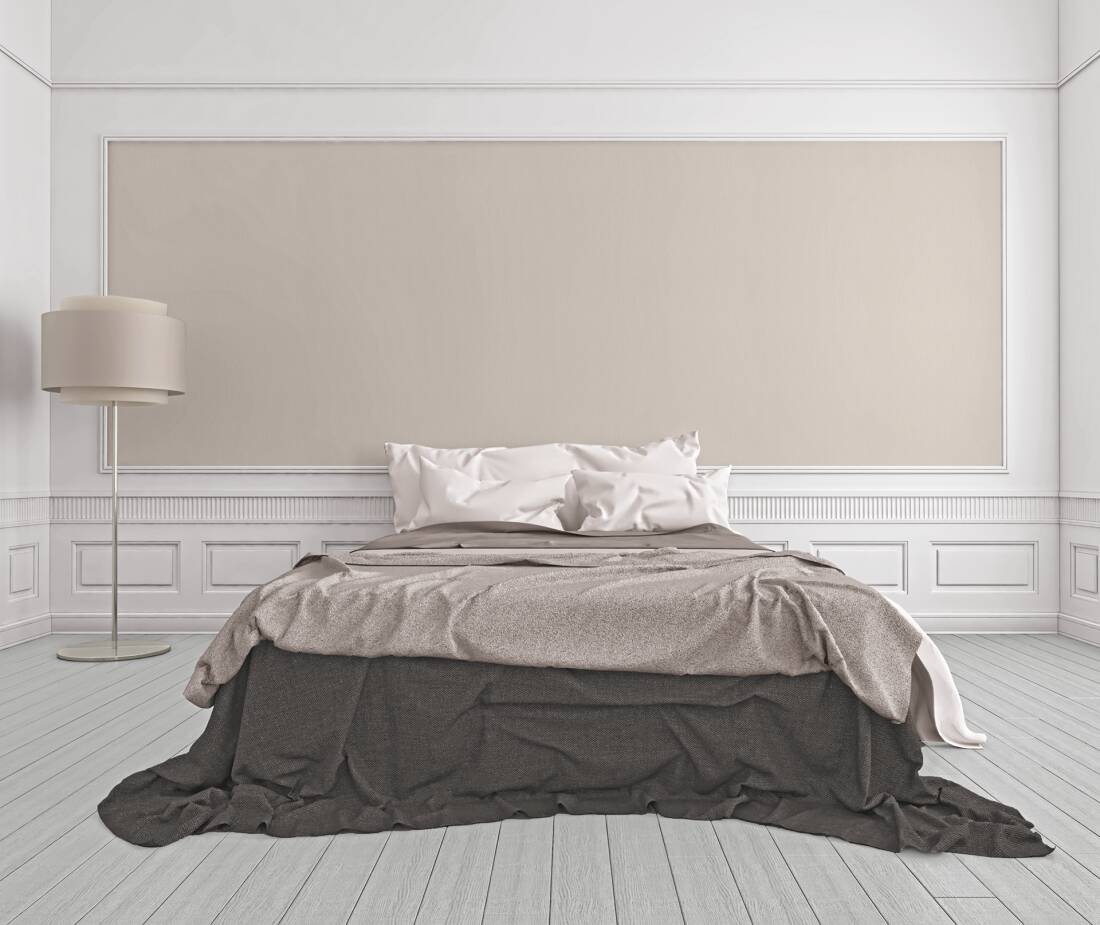 Wallpaper textured in dark beige