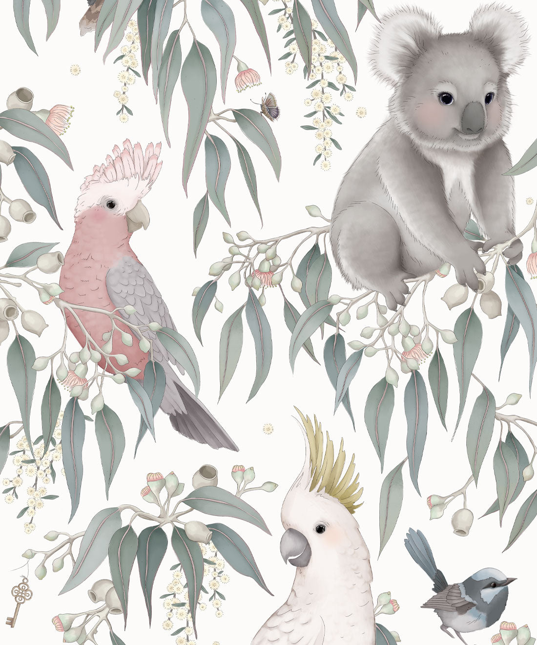 Bush Babies by Fleur Harris - Gardenia – Summer Gray