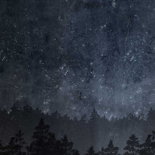Tree wallpaper - Nordic Night Mural
