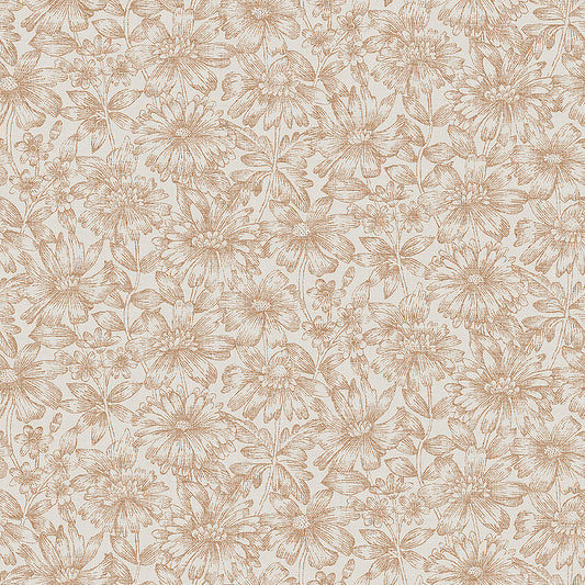 Borastapeter Behang - Gabriella Rusty Brown