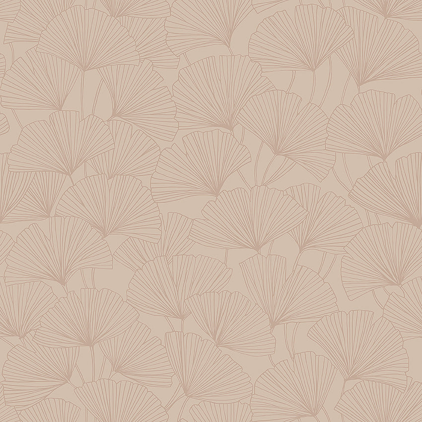 Borastapeter Wallpaper - Ginkgo - Pale Pink