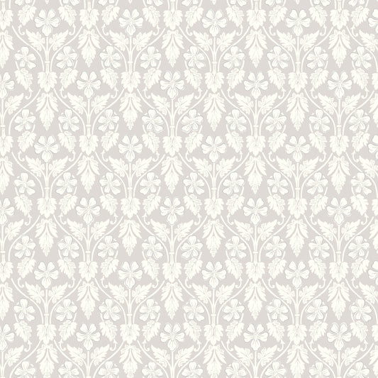 Borastapeter Wallpaper - Nora - Grey