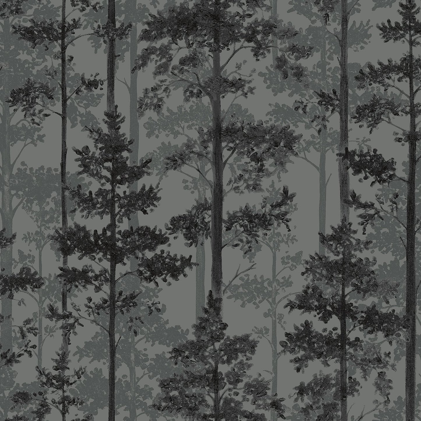 Borastapeter wallpaper - Pine - Green & Grey