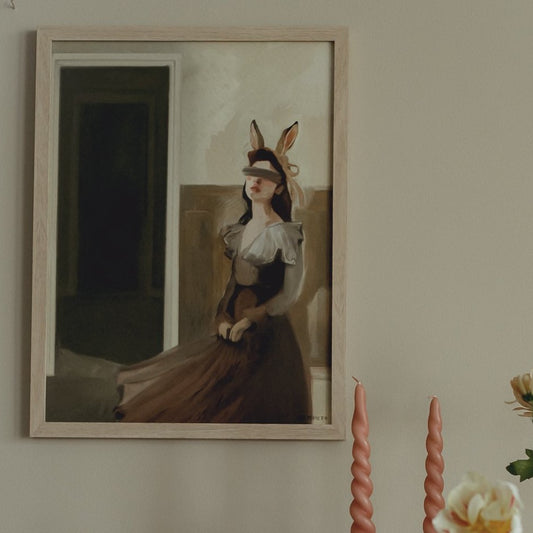 Wandkunst - Lady Almond