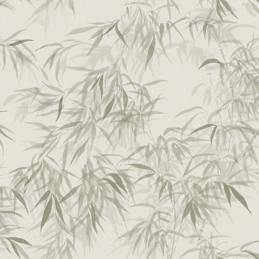 Wallpaper - Jon - Olive Green