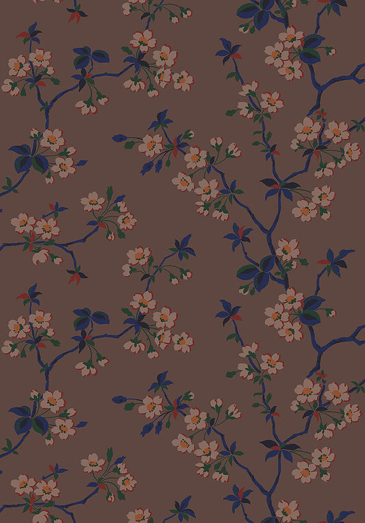 Borastapeter Behang - Trädgårdstaden - Bruin