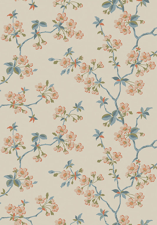 Borastapeter Behang - Trädgårdstaden - Beige