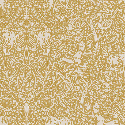 Borastapeter Wallpaper - Under the Elder Tree - Yellow