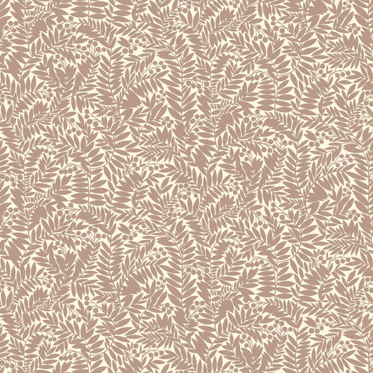 Summer Gray Wallpaper - Florence - Brown