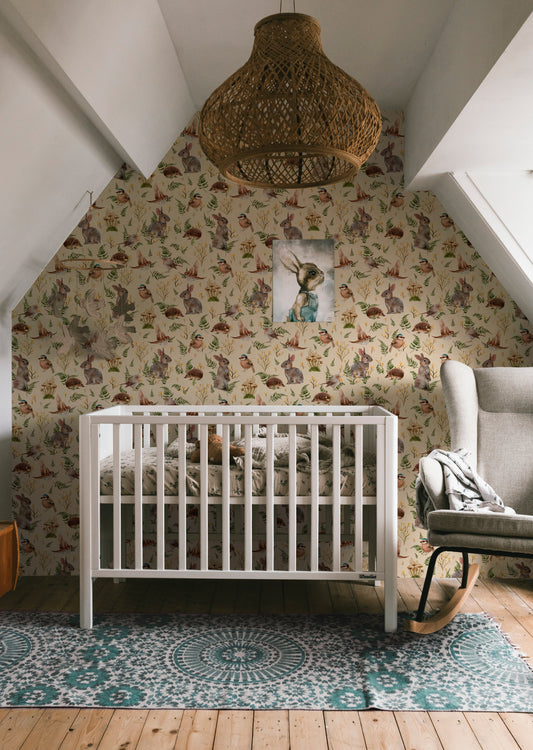 How To Choose A Good Wallpaper For A Baby Nursery Or Nursery Room  The  Inspiration Edit