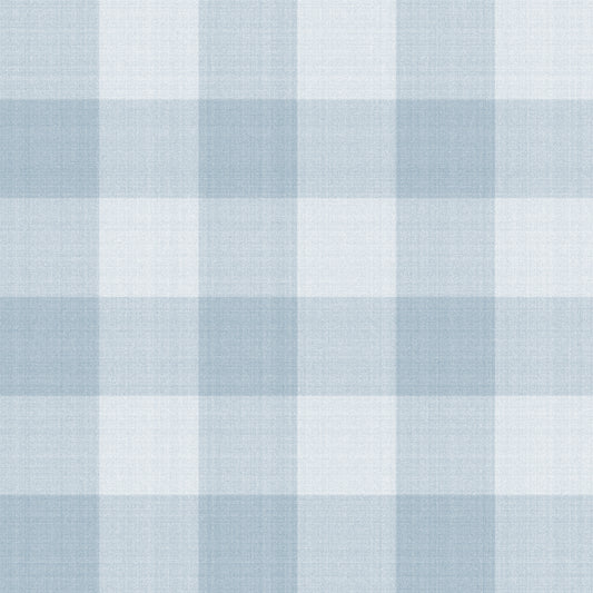 Tapetenprüfungen - Leinen - Blau