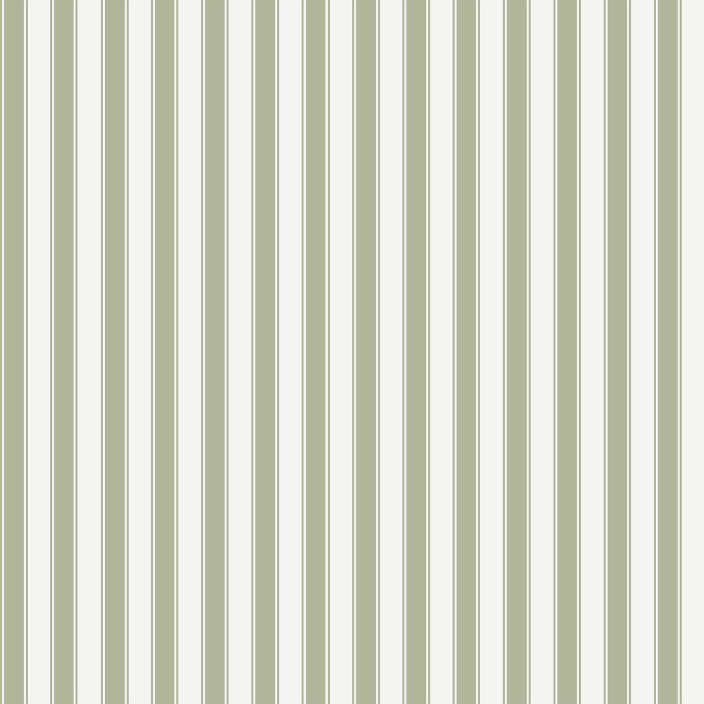 Wallpaper Stripes - French - Green