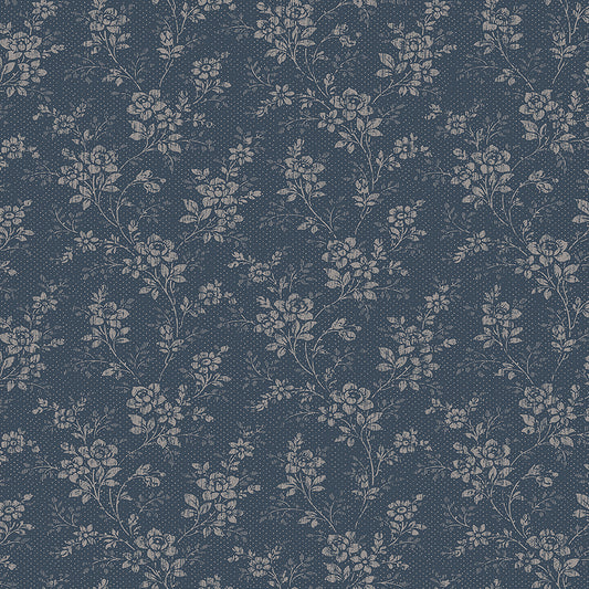 Borastapeter Tapete - Hip Rose 1177 - Blau