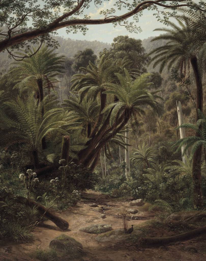 Behangpaneel - Paneel Palmbomen