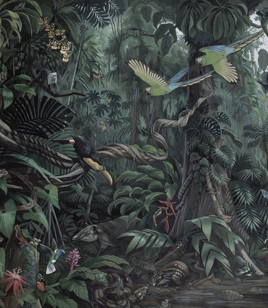 Behangpaneel - Tropische landschappen (XL)