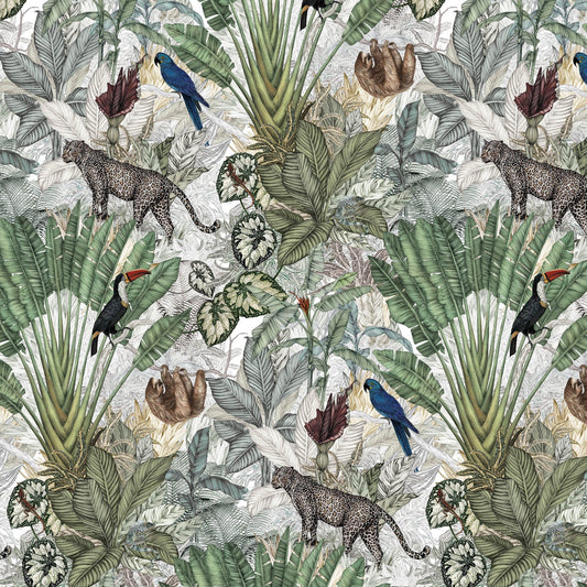 Nursery Wallpaper - Jungle by Jimmy Cricket