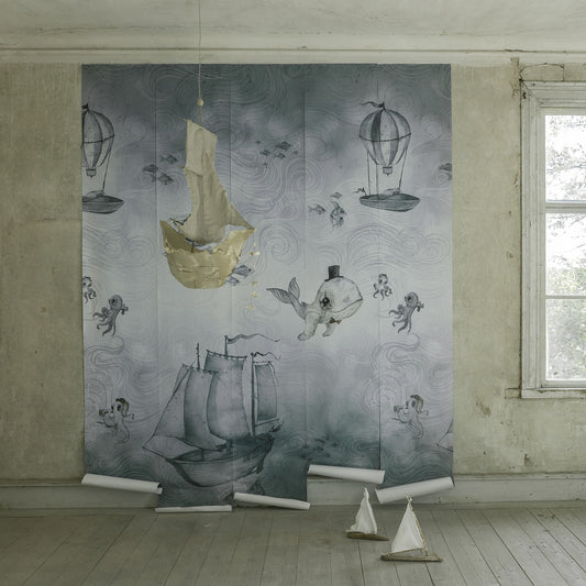 Kinderkamerbehang - The Ocean Stories van Mrs Mighetto